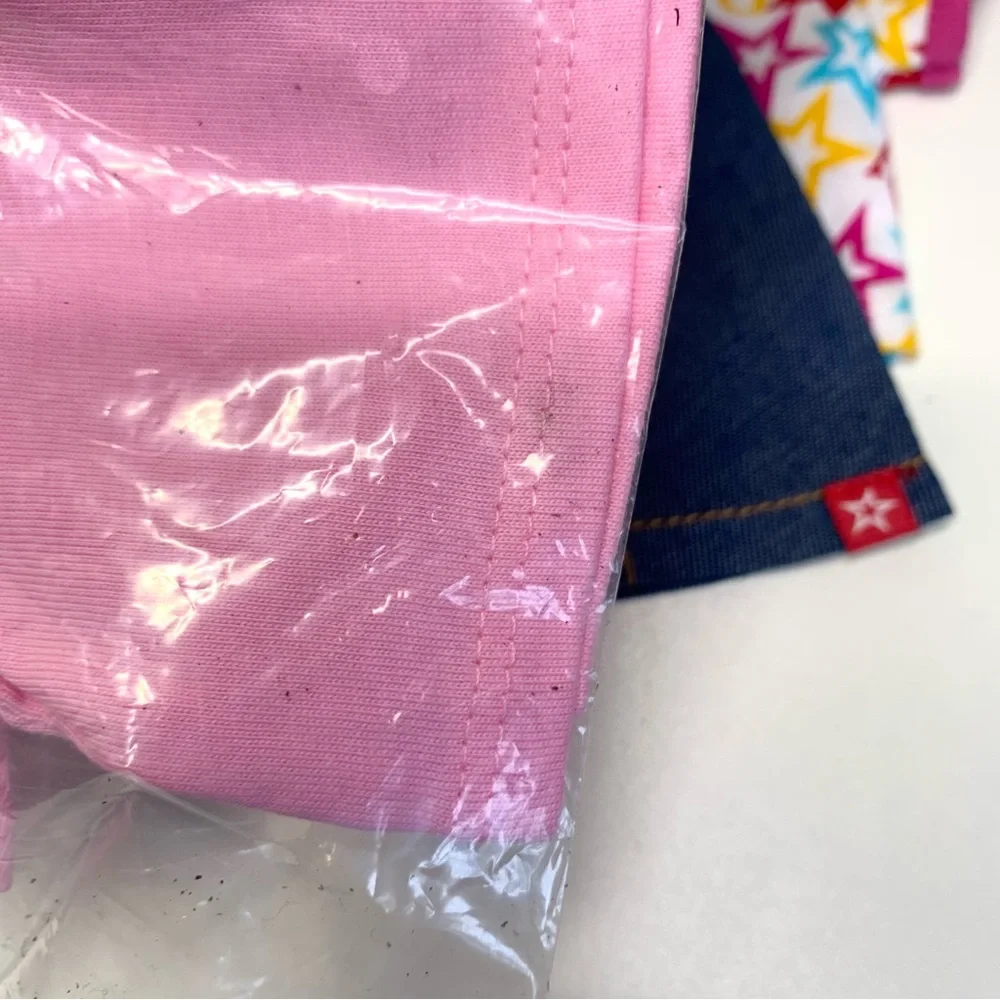 NEW! American Girl Doll Clothing Lot 2 Tops and Skirt
